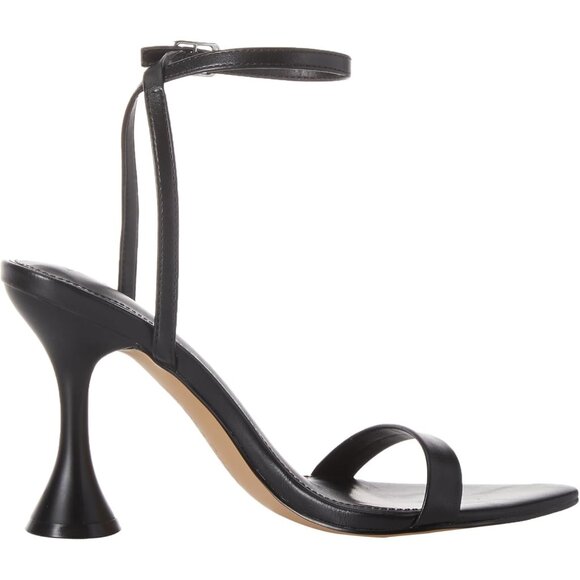 🆕Women’s Black Lina Trend Heel Sandals Polyurethane Fashion Shoes - Picture 7 of 8